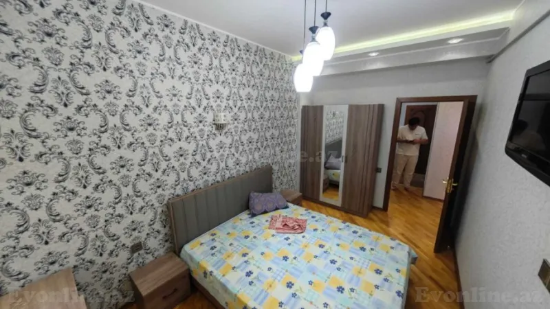 Kirayə verilir 2 otaqlı Mənzil Yeni tikili 65 m² Neftçilər m. - şəkil 6