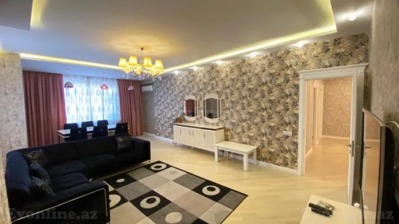 Kirayə verilir 3 otaqlı Mənzil Yeni tikili 150 m² İnşaatçılar m. - şəkil 3