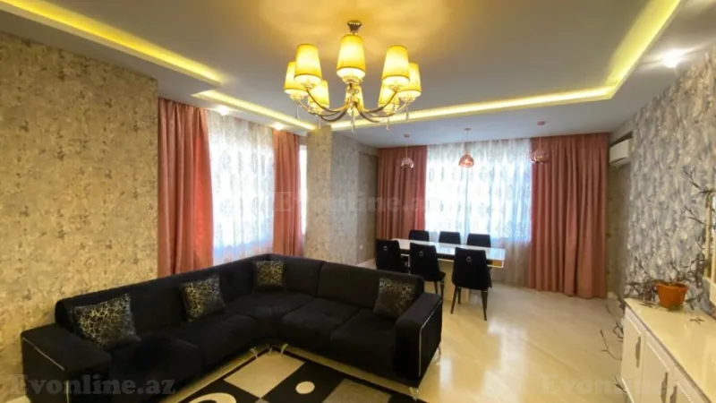 Kirayə verilir 3 otaqlı Mənzil Yeni tikili 150 m² İnşaatçılar m. - şəkil 4