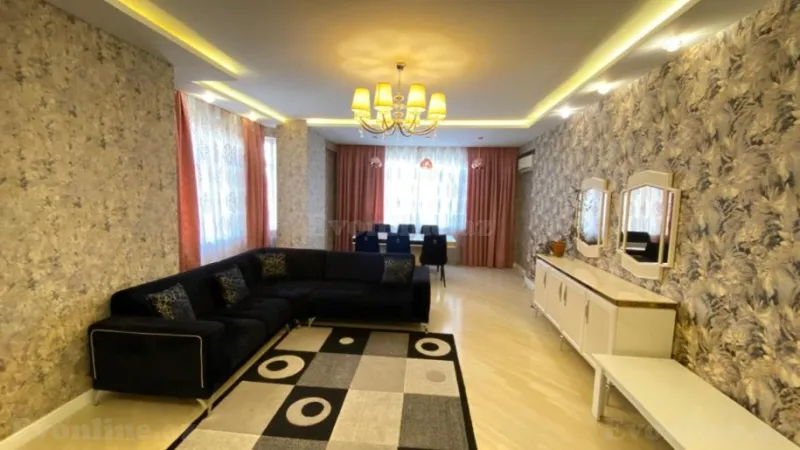 Kirayə verilir 3 otaqlı Mənzil Yeni tikili 150 m² İnşaatçılar m. - şəkil 7