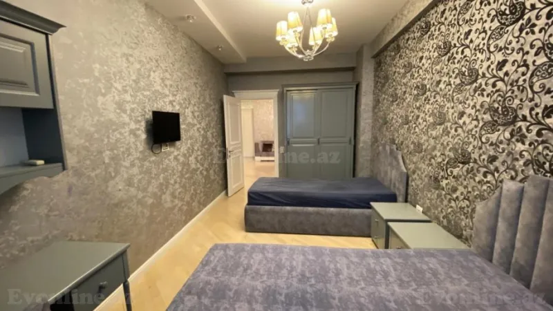 Kirayə verilir 3 otaqlı Mənzil Yeni tikili 150 m² İnşaatçılar m. - şəkil 15