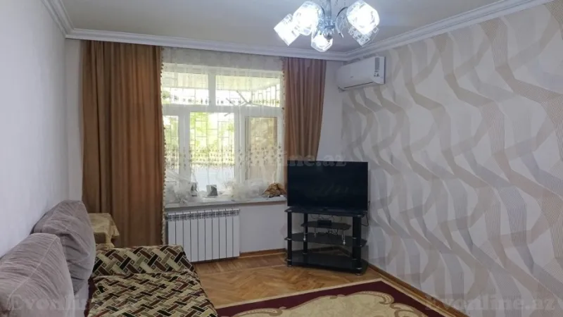 2 otaqlı Mənzil 50 m² Əmircan Satılır