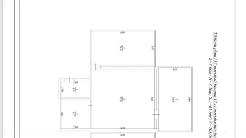 Satılır 3 otaqlı Mənzil Yeni tikili 115 m² Yasamal - şəkil 13
