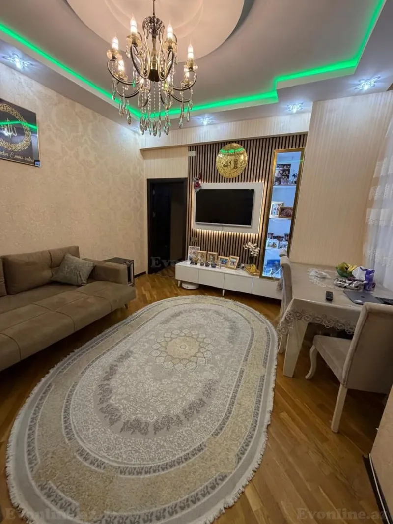 Satılır 3 otaqlı Mənzil Yeni tikili 103 m² Həzi Aslanov m. - şəkil 2