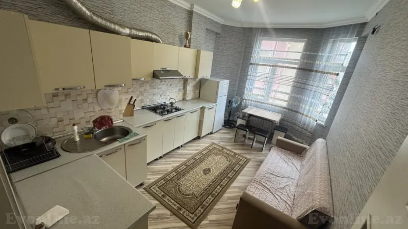 Kirayə verilir 1 otaqlı Mənzil Yeni tikili 52 m² Xətai m. - şəkil 6