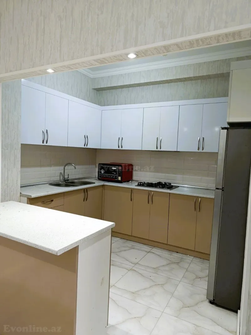 Kirayə verilir 2 otaqlı Mənzil Yeni tikili 80 m² Nəsimi r. - şəkil 5