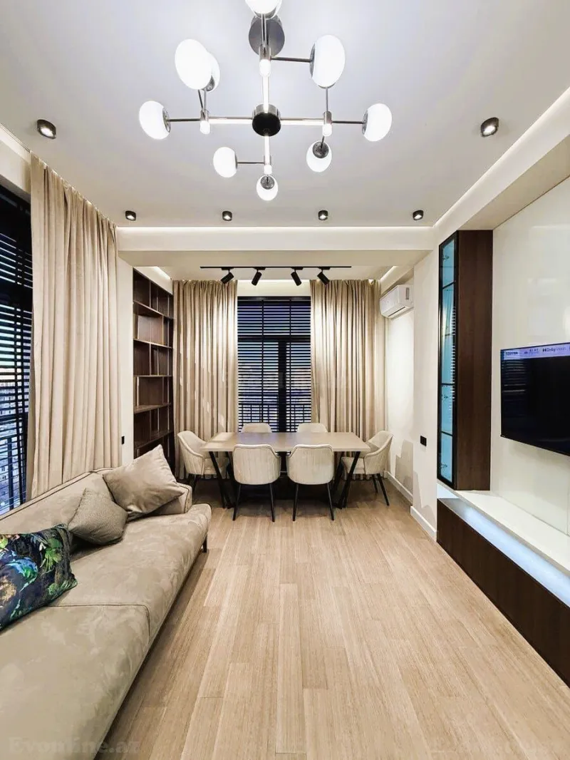 Satılır 2 otaqlı Mənzil Yeni tikili 55 m² Nəriman Nərimanov m. - şəkil 2