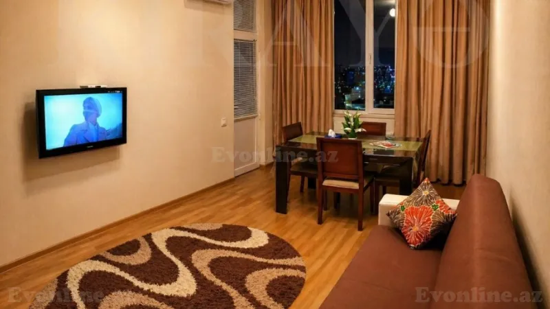 Kirayə verilir 2 otaqlı Mənzil Yeni tikili 60 m² Səbail r. - şəkil 3