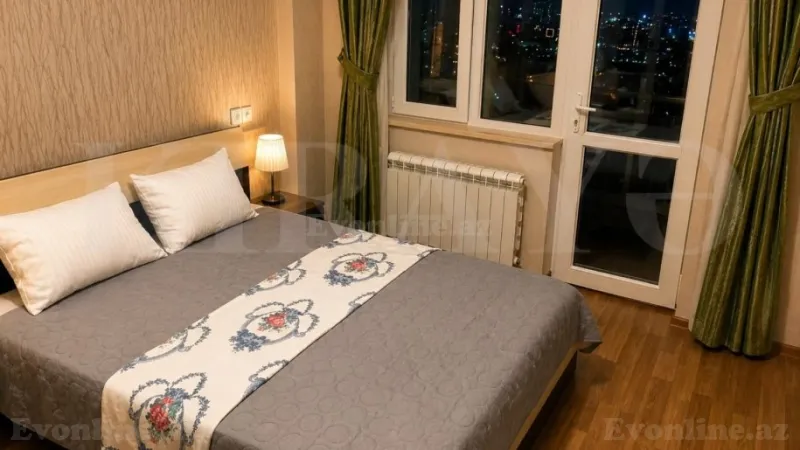 Kirayə verilir 2 otaqlı Mənzil Yeni tikili 60 m² Səbail r. - şəkil 5