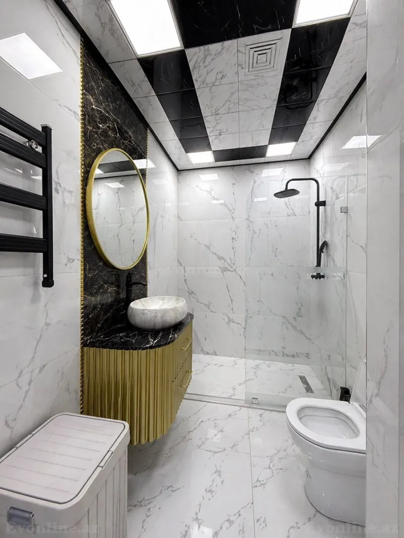 Satılır 2 otaqlı Mənzil Yeni tikili 74 m² Elmlər Akademiyası m. - şəkil 4