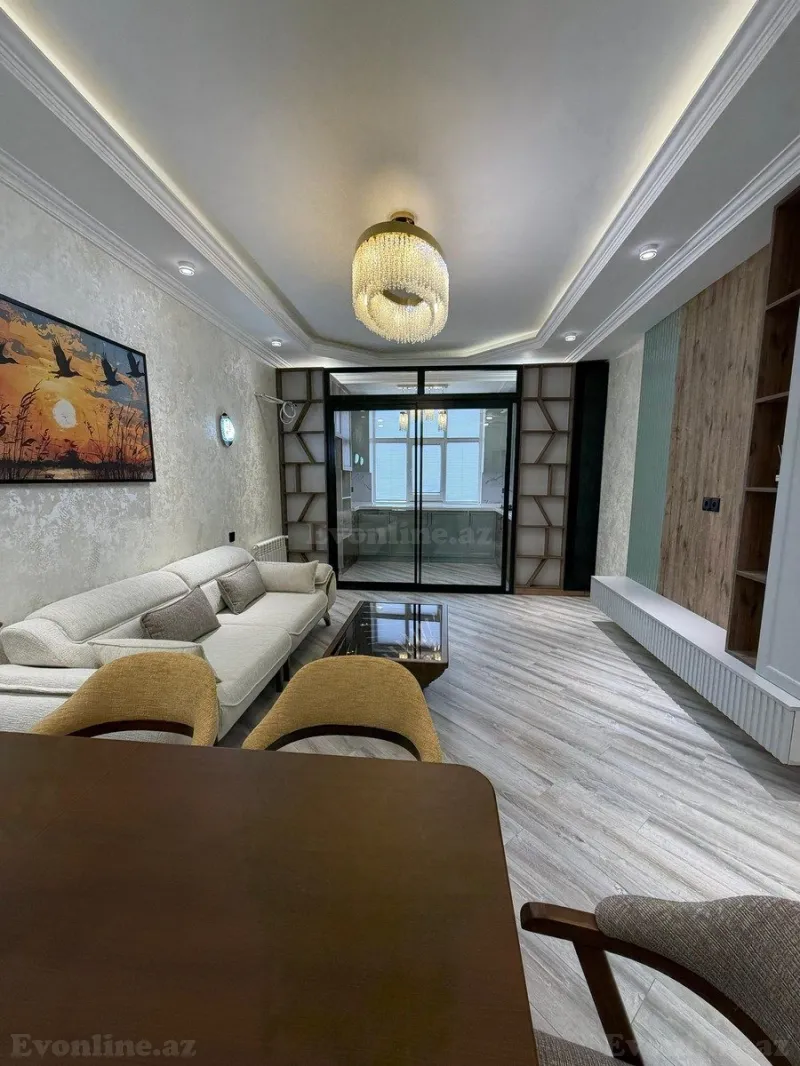 Satılır 3 otaqlı Mənzil Yeni tikili 90 m² Həzi Aslanov m. - şəkil 3