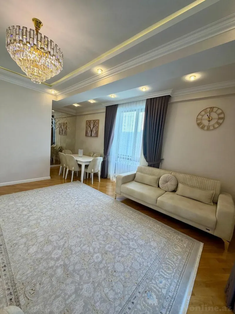 Satılır 3 otaqlı Mənzil Yeni tikili 100 m² Xətai m. - şəkil 3