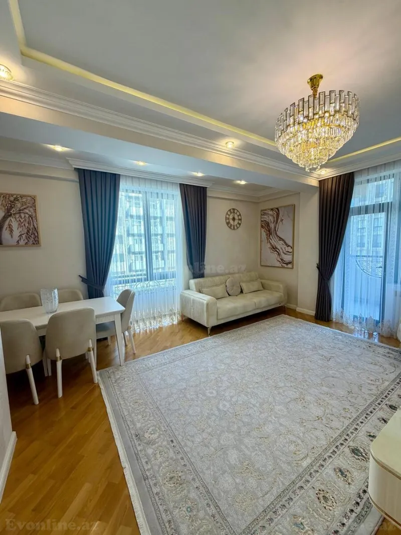 Satılır 3 otaqlı Mənzil Yeni tikili 100 m² Xətai m. - şəkil 4