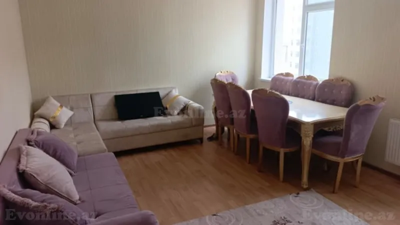 4 otaqlı Mənzil 100 m² Binəqədi Kirayə verilir