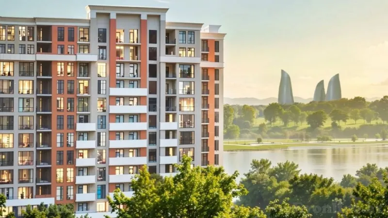 Satılır 3 otaqlı Mənzil Yeni tikili 83 m² Yasamal - şəkil 3