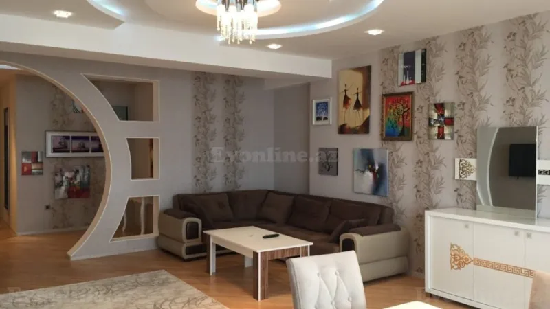 Kirayə verilir 3 otaqlı Mənzil Yeni tikili 150 m² 8 Noyabr m. - şəkil 8