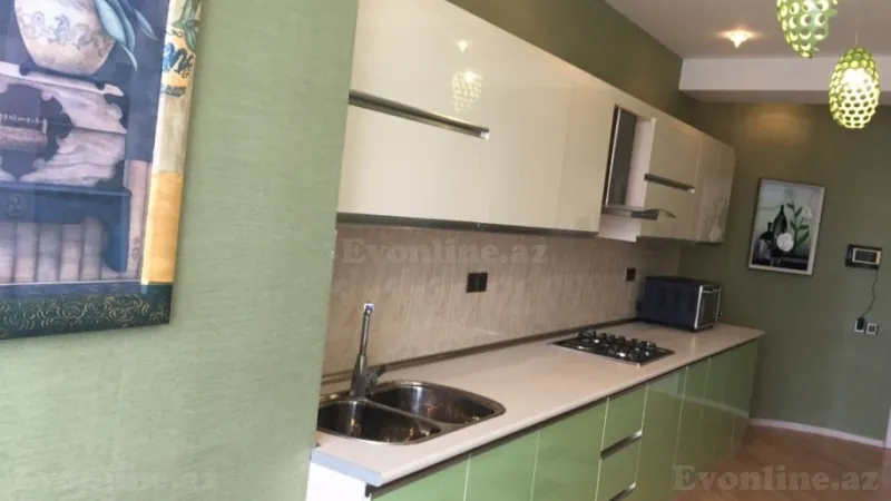Kirayə verilir 3 otaqlı Mənzil Yeni tikili 150 m² 8 Noyabr m. - şəkil 18