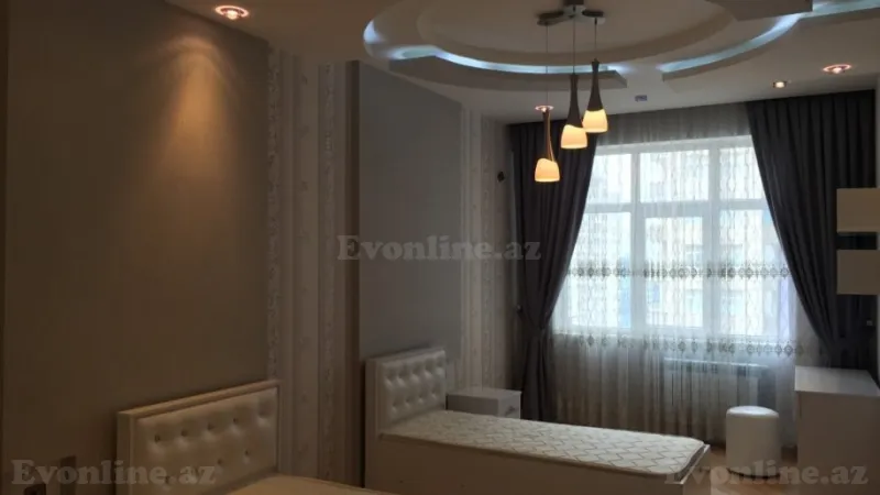 Kirayə verilir 3 otaqlı Mənzil Yeni tikili 150 m² 8 Noyabr m. - şəkil 19
