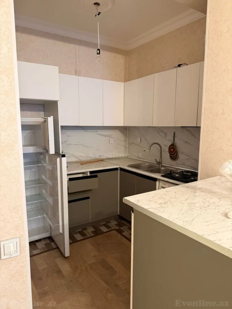 Kirayə verilir 2 otaqlı Mənzil Yeni tikili 75 m² Əhmədli m. - şəkil 3