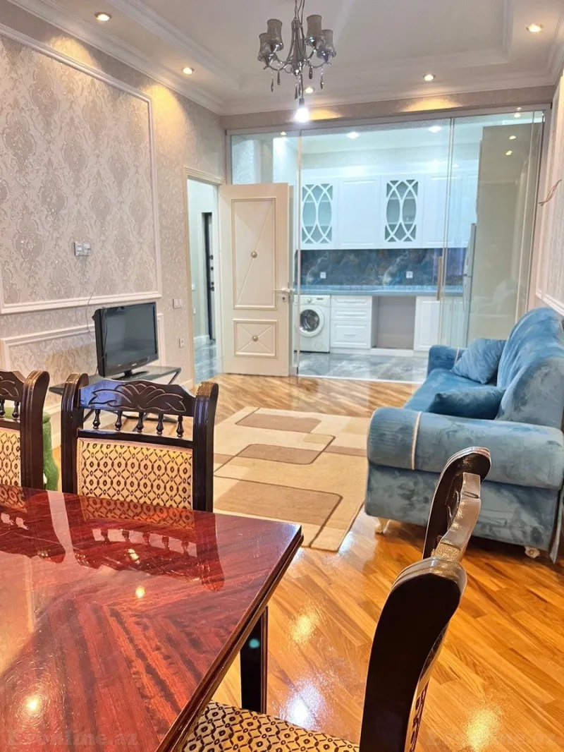 Kirayə verilir 3 otaqlı Mənzil Yeni tikili 98 m² 8 Noyabr m. - şəkil 18