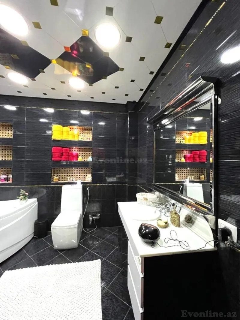 Satılır 2 otaqlı Mənzil Yeni tikili 120 m² Nəsimi r. - şəkil 9