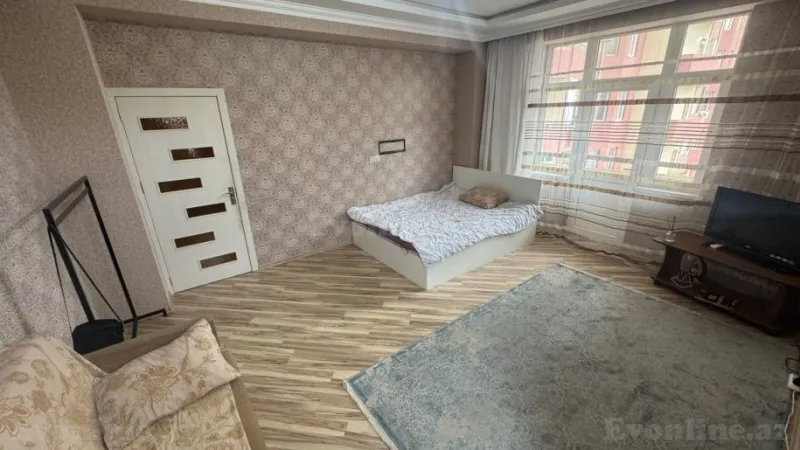 Kirayə verilir 1 otaqlı Mənzil Yeni tikili 52 m² Xətai m.