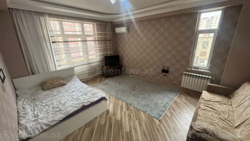 Kirayə verilir 1 otaqlı Mənzil Yeni tikili 52 m² Xətai m. - şəkil 2