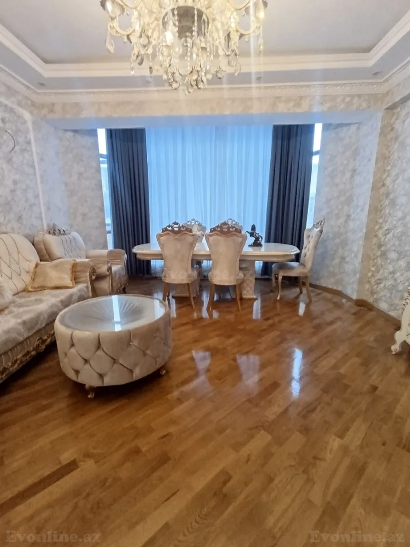 Kirayə verilir 2 otaqlı Mənzil Yeni tikili 91 m² 8-ci mikrorayon - şəkil 2