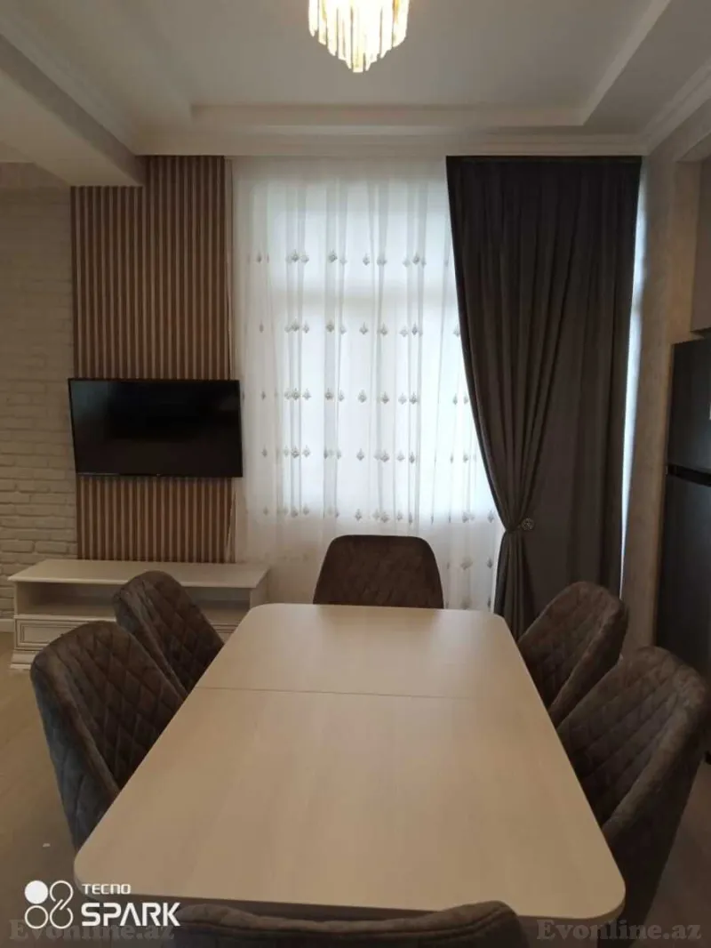 Kirayə verilir 3 otaqlı Mənzil Yeni tikili 110 m² İnşaatçılar m. - şəkil 9