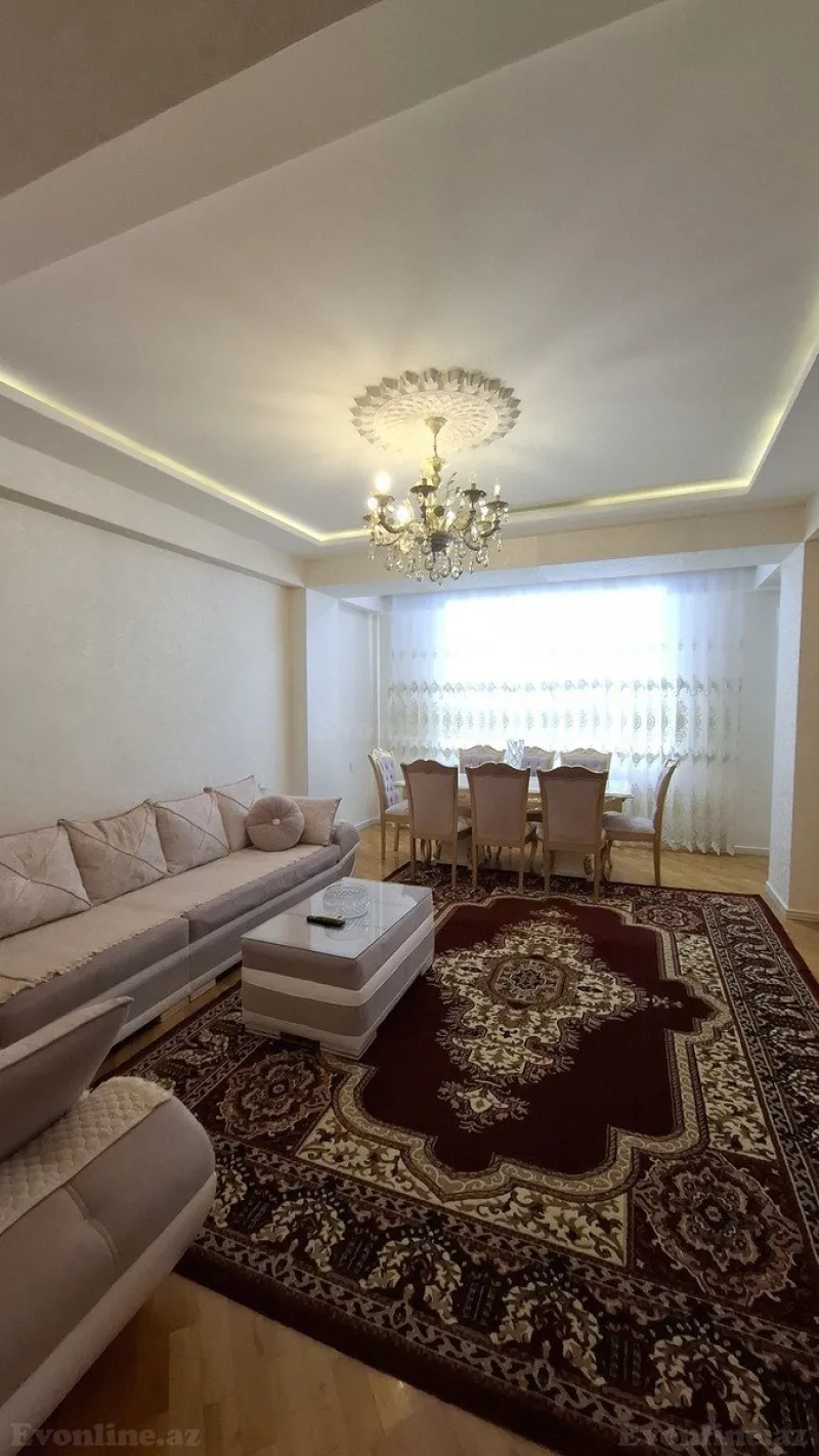 3 otaqlı Mənzil 120 m² 8-ci kilometr Kirayə verilir