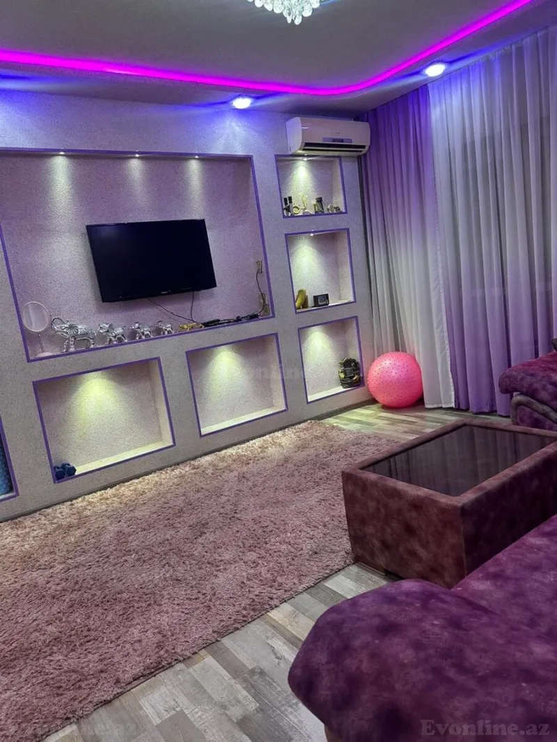 2 otaqlı Mənzil 70 m² Badamdar Kirayə verilir