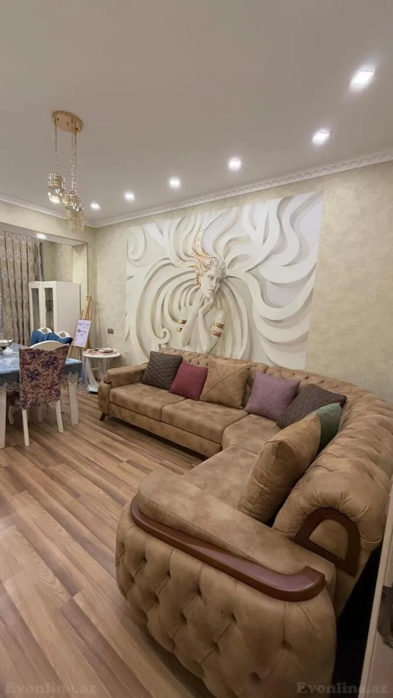 Kirayə verilir 2 otaqlı Mənzil Yeni tikili 75 m² Koroğlu m. - şəkil 5