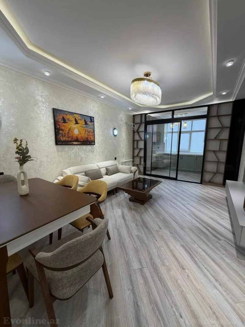 Satılır 3 otaqlı Mənzil Yeni tikili 90 m² Xətai r. - şəkil 2