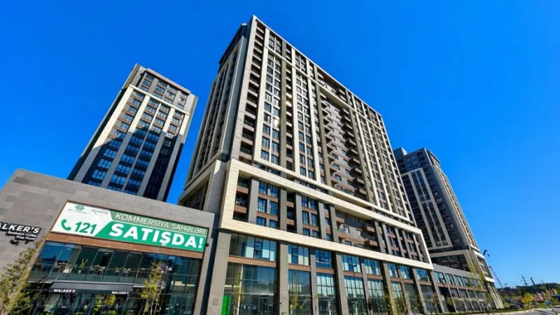 3 otaqlı Mənzil 127.8 m² Xətai m. Satılır