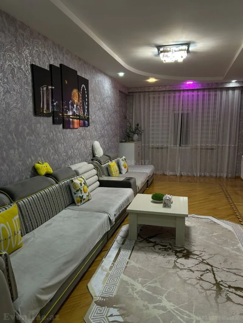 Kirayə verilir 2 otaqlı Mənzil Yeni tikili 65 m² Əhmədli m. - şəkil 4