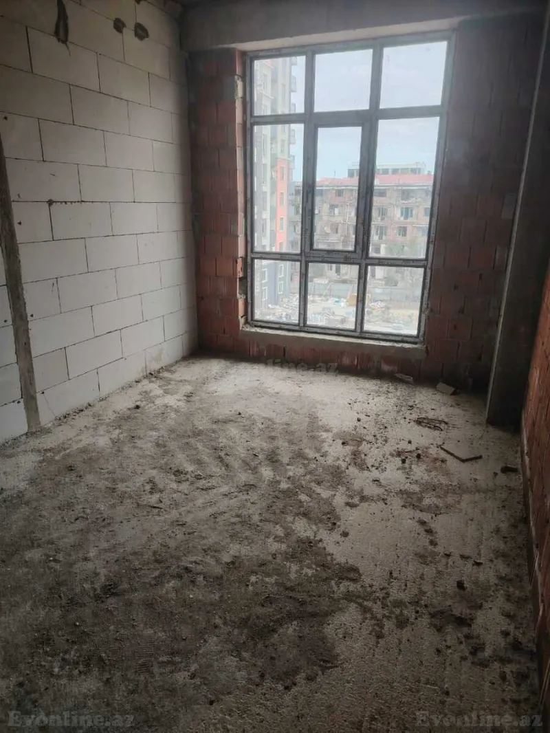 3 otaqlı Mənzil 86.3 m² Qara Qarayev m. Satılır