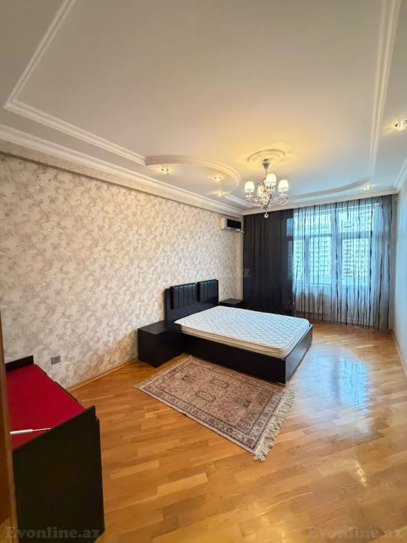 Kirayə verilir 3 otaqlı Mənzil Yeni tikili 150 m² Nəsimi r. - şəkil 6