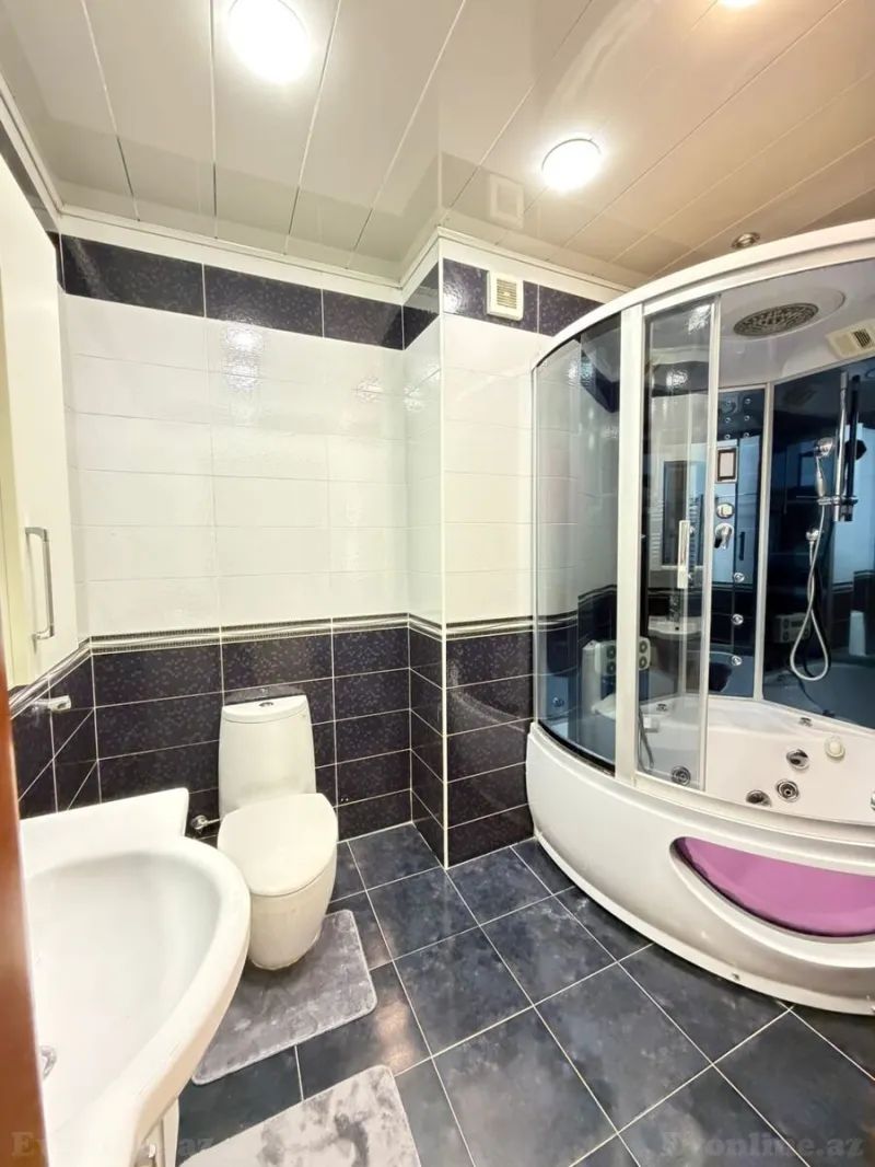 Kirayə verilir 3 otaqlı Mənzil Yeni tikili 150 m² Nəsimi r. - şəkil 16