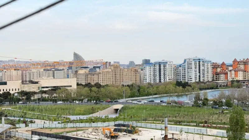 Kirayə verilir 3 otaqlı Mənzil Yeni tikili 150 m² Nəsimi r. - şəkil 18