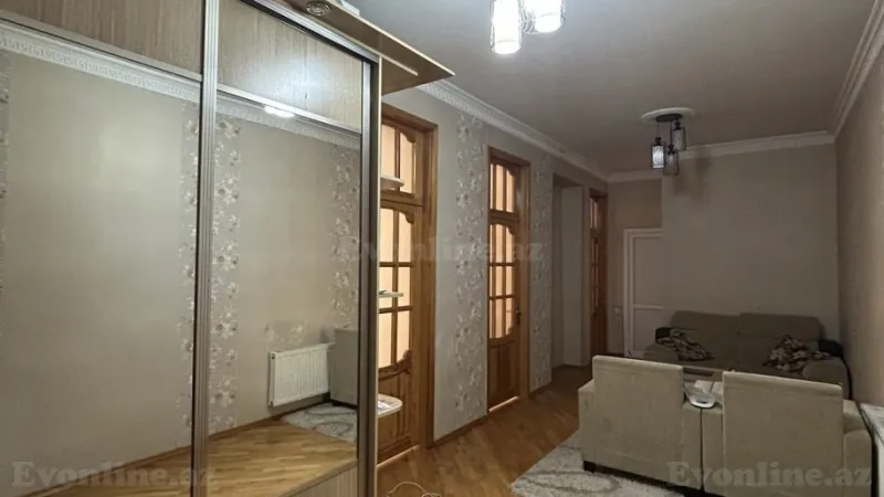 Kirayə verilir 2 otaqlı Mənzil Yeni tikili 95 m² Həzi Aslanov m. - şəkil 3