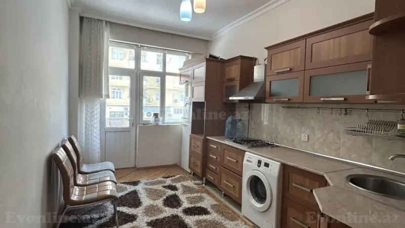 Kirayə verilir 2 otaqlı Mənzil Yeni tikili 95 m² Həzi Aslanov m. - şəkil 7