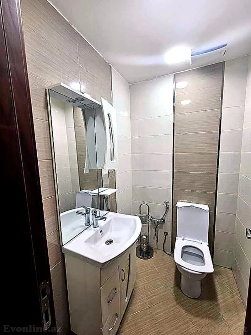 Kirayə verilir 2 otaqlı Mənzil Yeni tikili 92 m² Xətai m. - şəkil 14