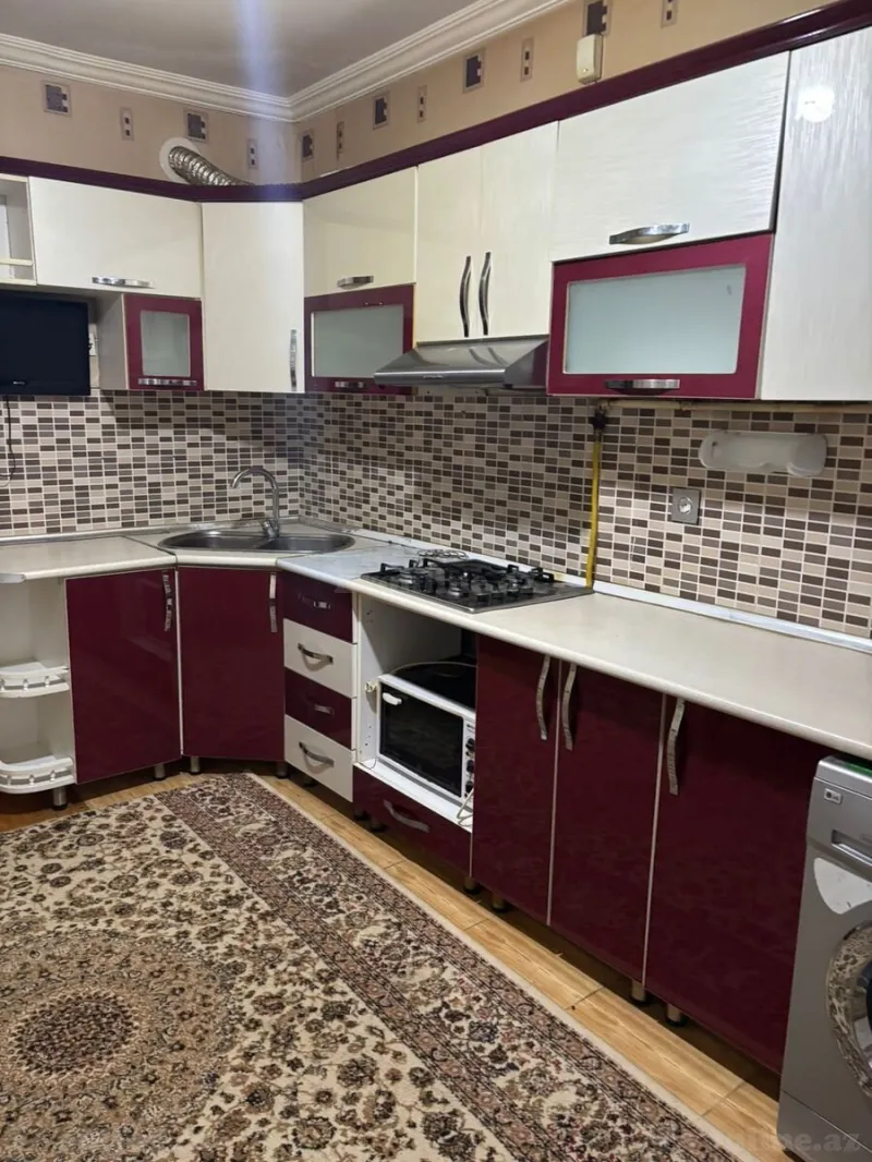 Kirayə verilir 3 otaqlı Mənzil Yeni tikili 120 m² Yeni Yasamal - şəkil 4