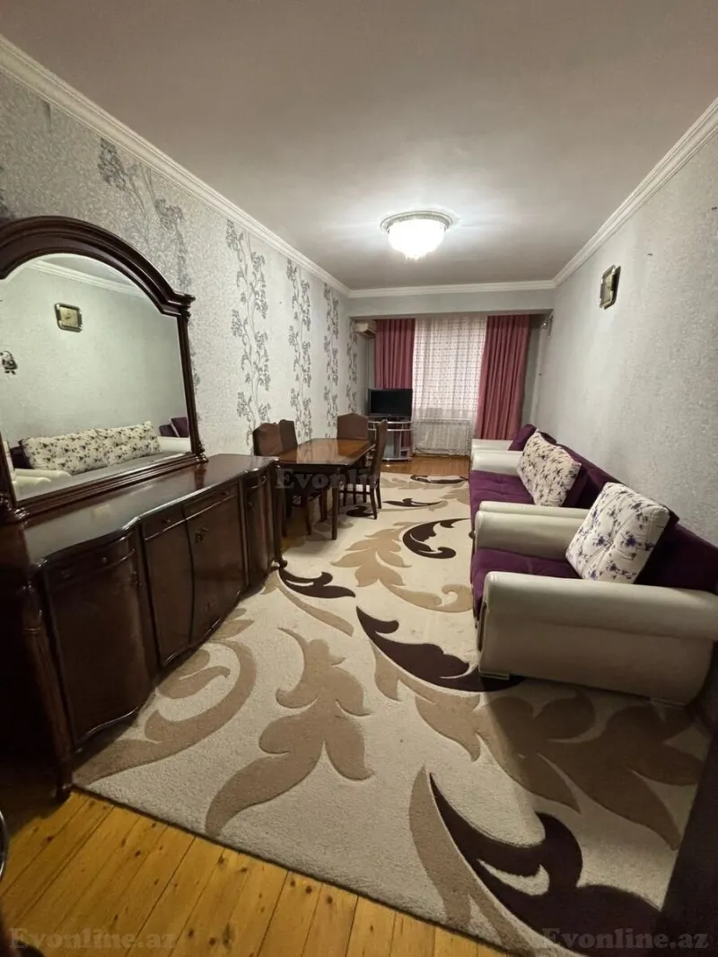 Kirayə verilir 3 otaqlı Mənzil Yeni tikili 120 m² Yeni Yasamal - şəkil 9