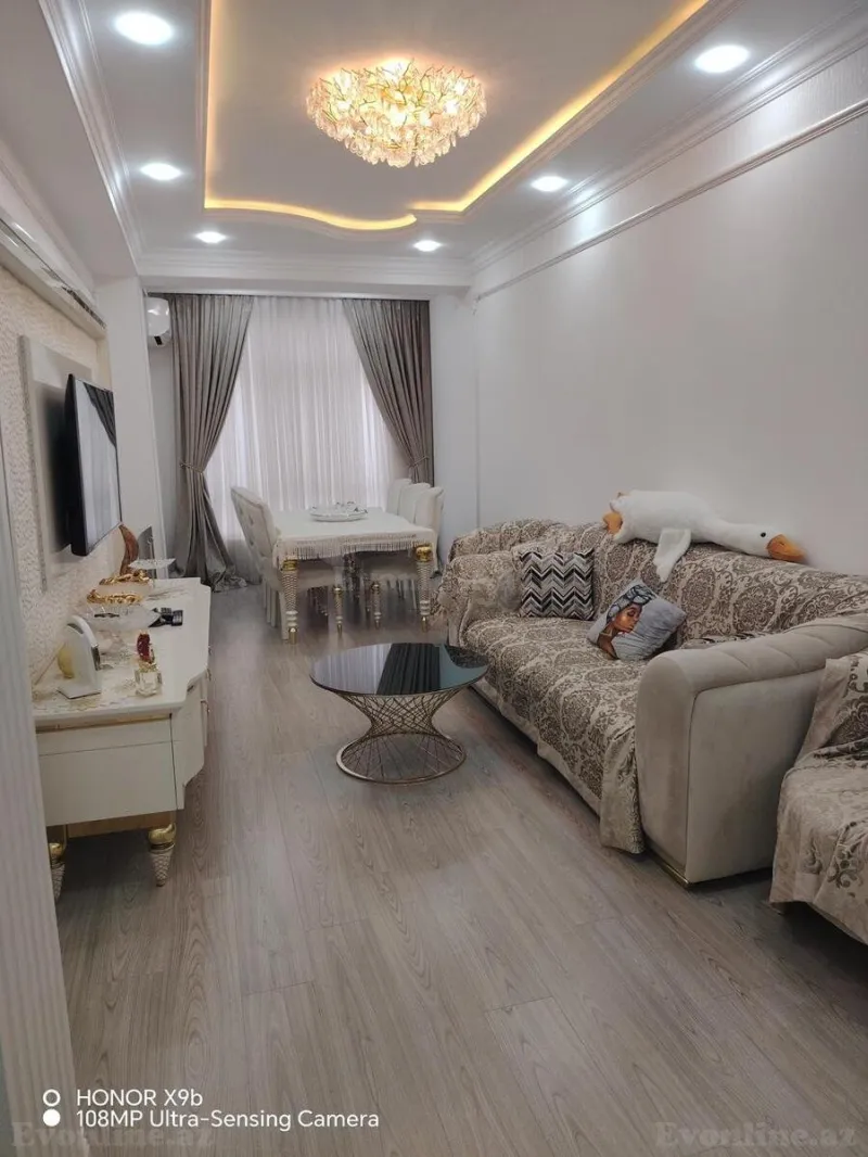 Kirayə verilir 2 otaqlı Mənzil Yeni tikili 120 m² İnşaatçılar m. - şəkil 2