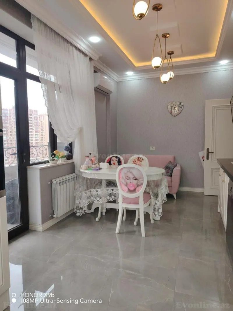Kirayə verilir 2 otaqlı Mənzil Yeni tikili 120 m² İnşaatçılar m. - şəkil 9
