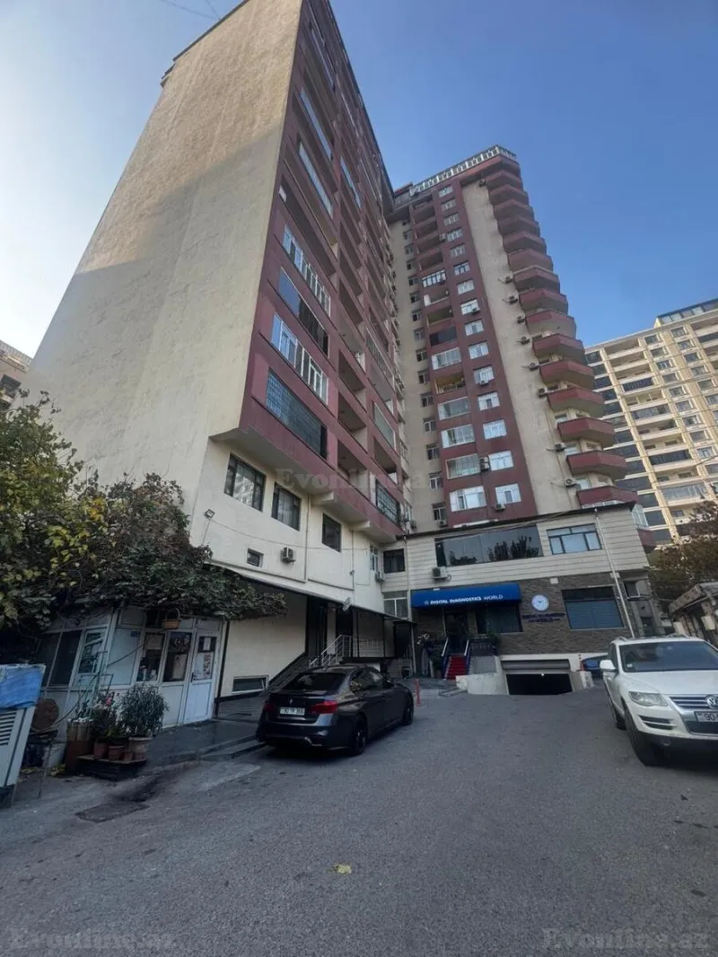 3 otaqlı Mənzil 166 m² Nərimanov r. Satılır