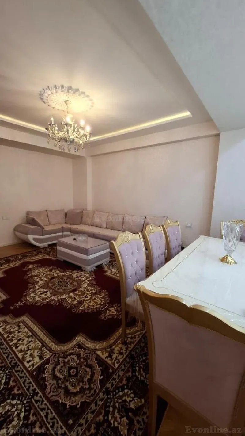 3 otaqlı Mənzil 120 m² Qara Qarayev m. Kirayə verilir