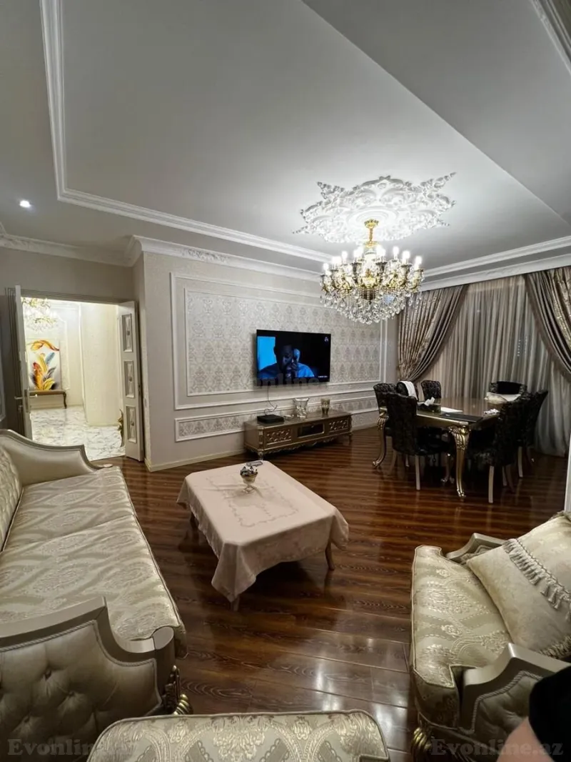 Kirayə verilir 3 otaqlı Mənzil Yeni tikili 147 m² 8 Noyabr m. - şəkil 2