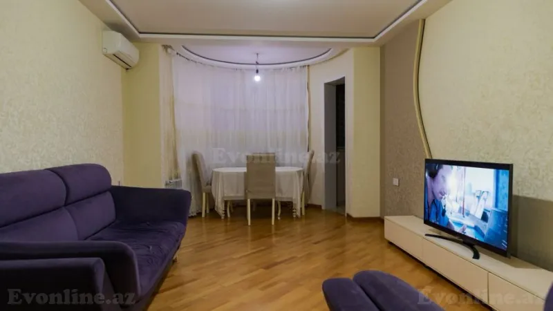 Kirayə verilir 4 otaqlı Mənzil Yeni tikili 100 m² 8 Noyabr m. - şəkil 2